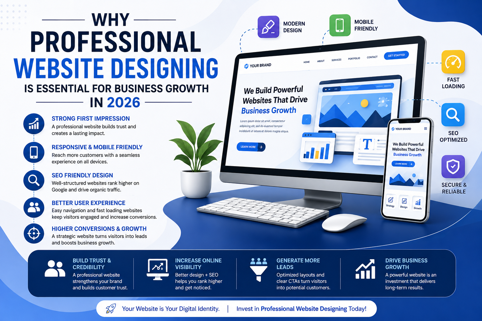Why Professional Website Designing is Essential for Business Growth in 2026