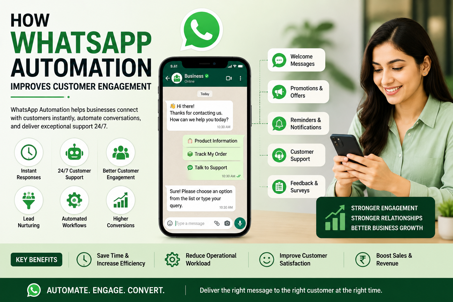 How WhatsApp Automation Improves Customer Engagement