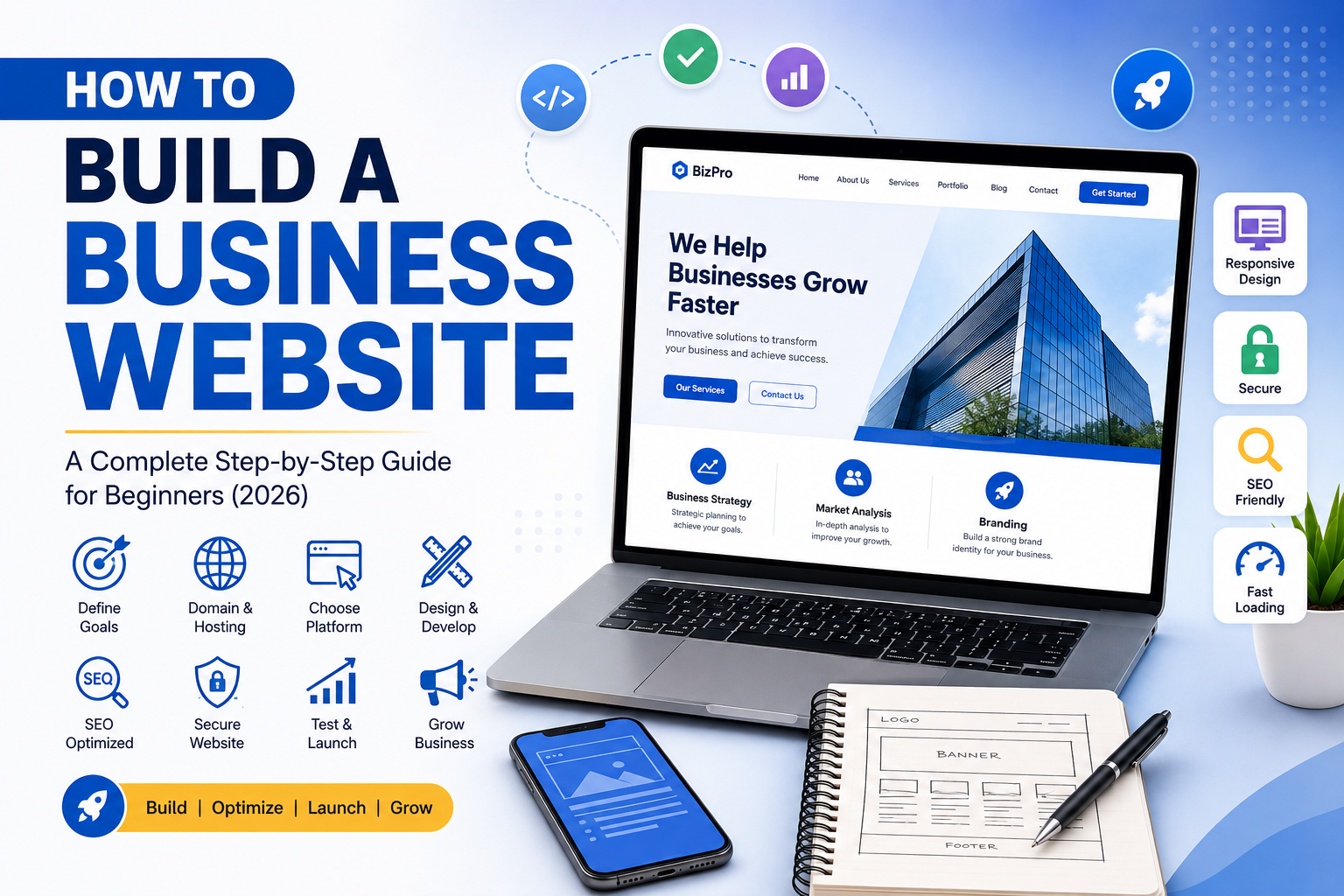How to Build a Business Website: A Complete Step-by-Step Guide for Beginners